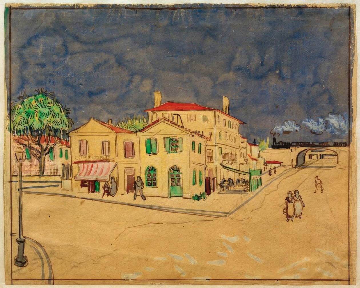 A casa amarela de Vincent van Gogh