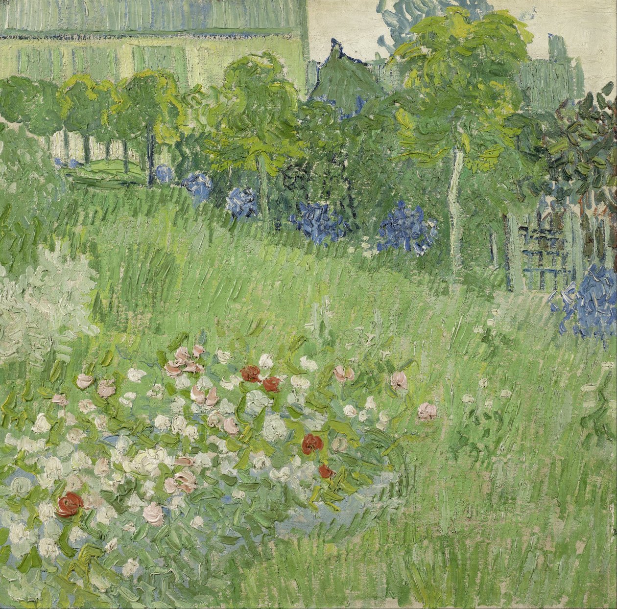 O jardim de Daubigny de Vincent van Gogh