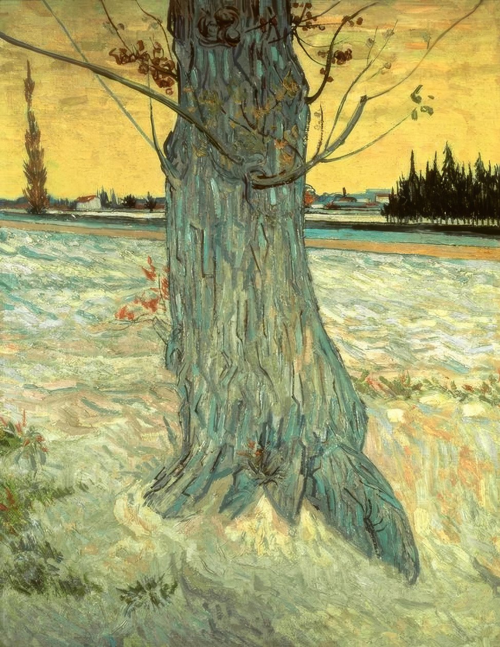 A árvore | Vincent van Gogh | Impressão de arte