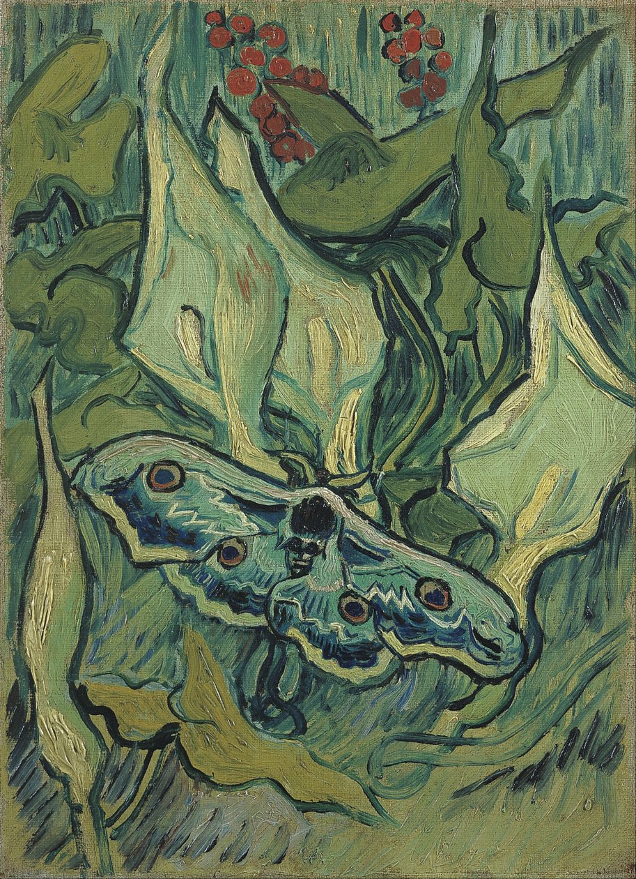 Mariposa-imperador de Vincent van Gogh