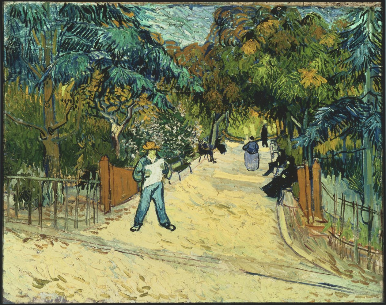 Entrada para os Jardins Públicos de Arle de Vincent van Gogh