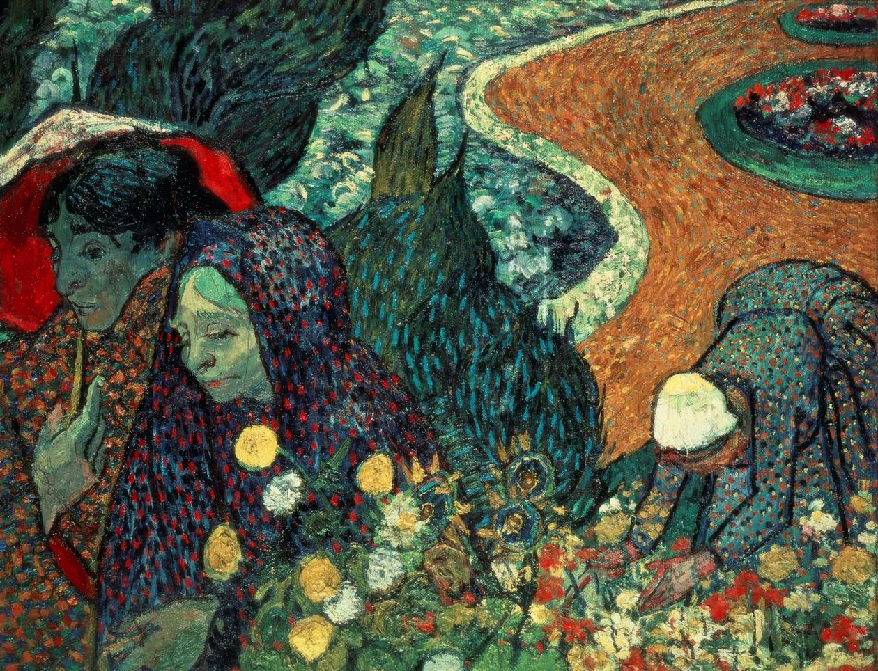 Memória do jardim em Etten de Vincent van Gogh