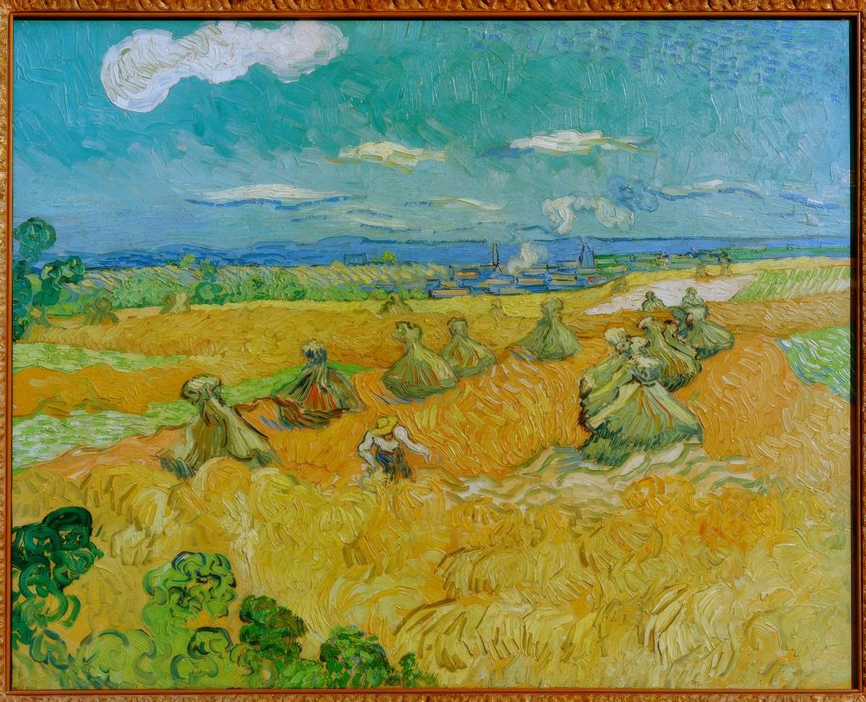 colheita de Vincent van Gogh