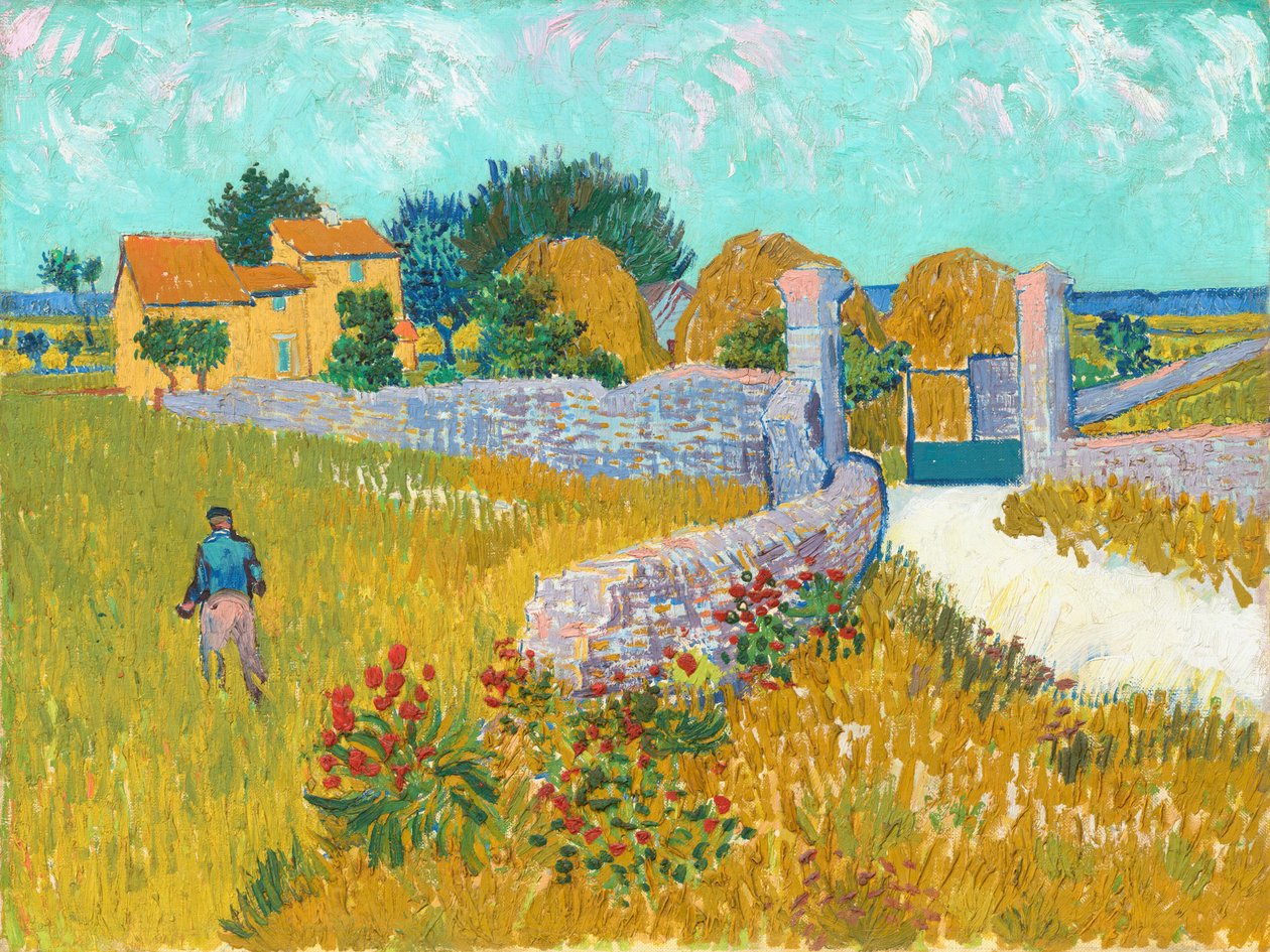 Fazenda na Provença de Vincent van Gogh