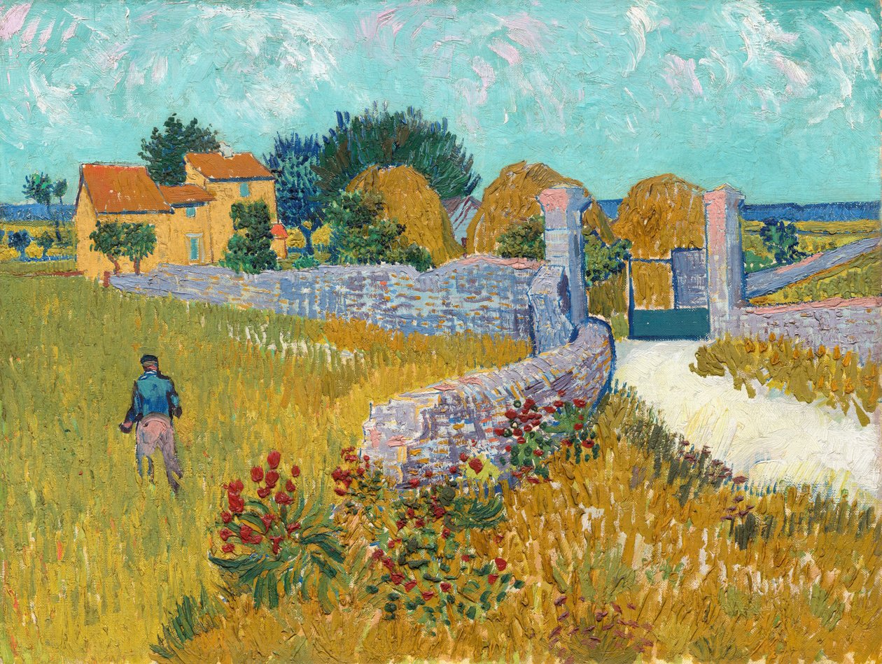 Quinta na Provença, 1888. de Vincent van Gogh