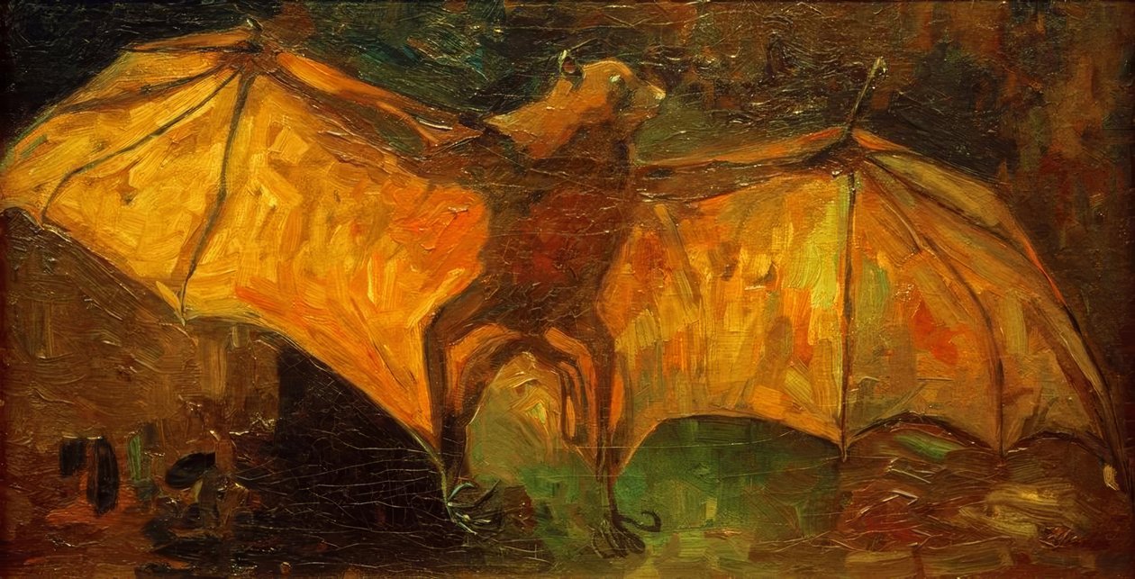 Cão voador (Kalong) de Vincent van Gogh