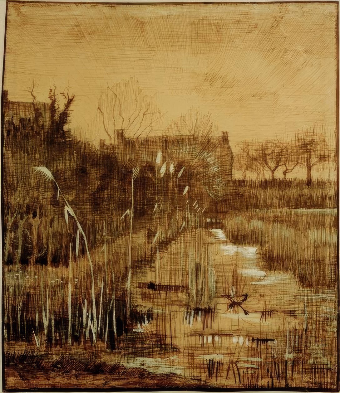 escavação de Vincent van Gogh