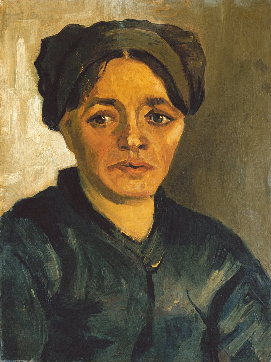 Cabeça de um camponês de Vincent van Gogh