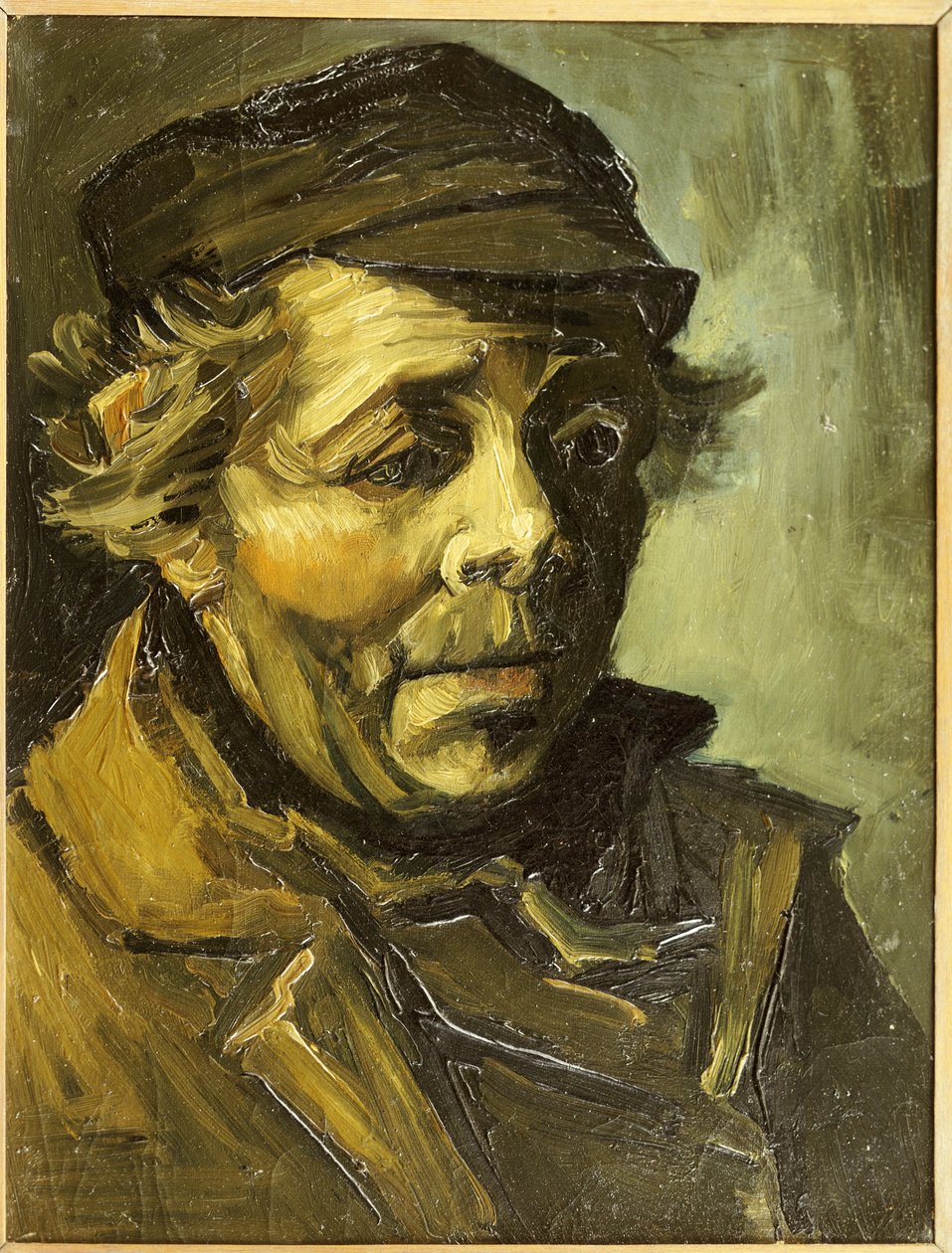 Cabeça de um camponês de Vincent van Gogh
