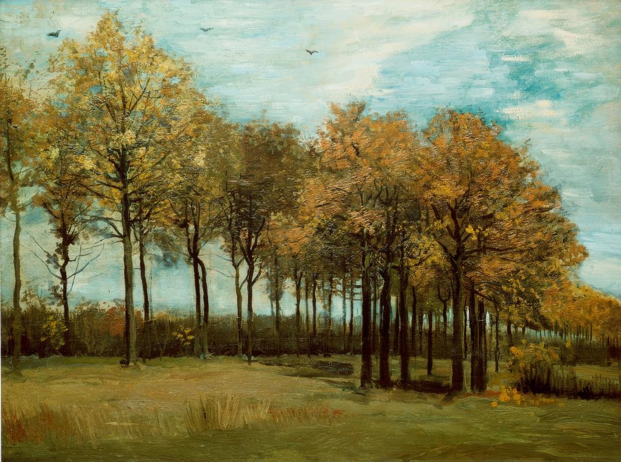 paisagem de outono de Vincent van Gogh
