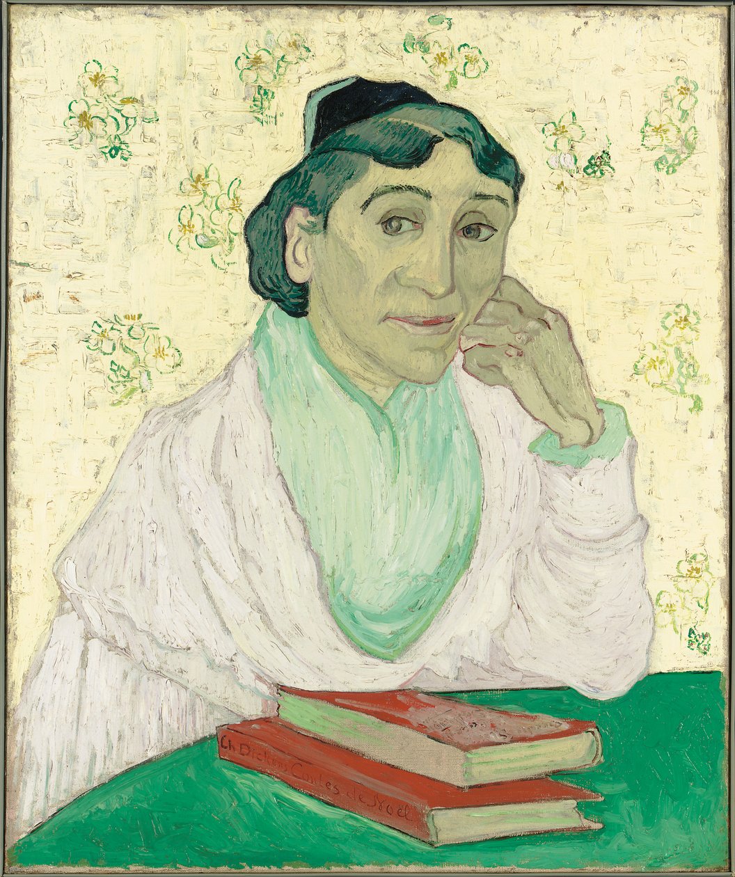 O arlesiano, Madame Ginoux, 1890 de Vincent van Gogh