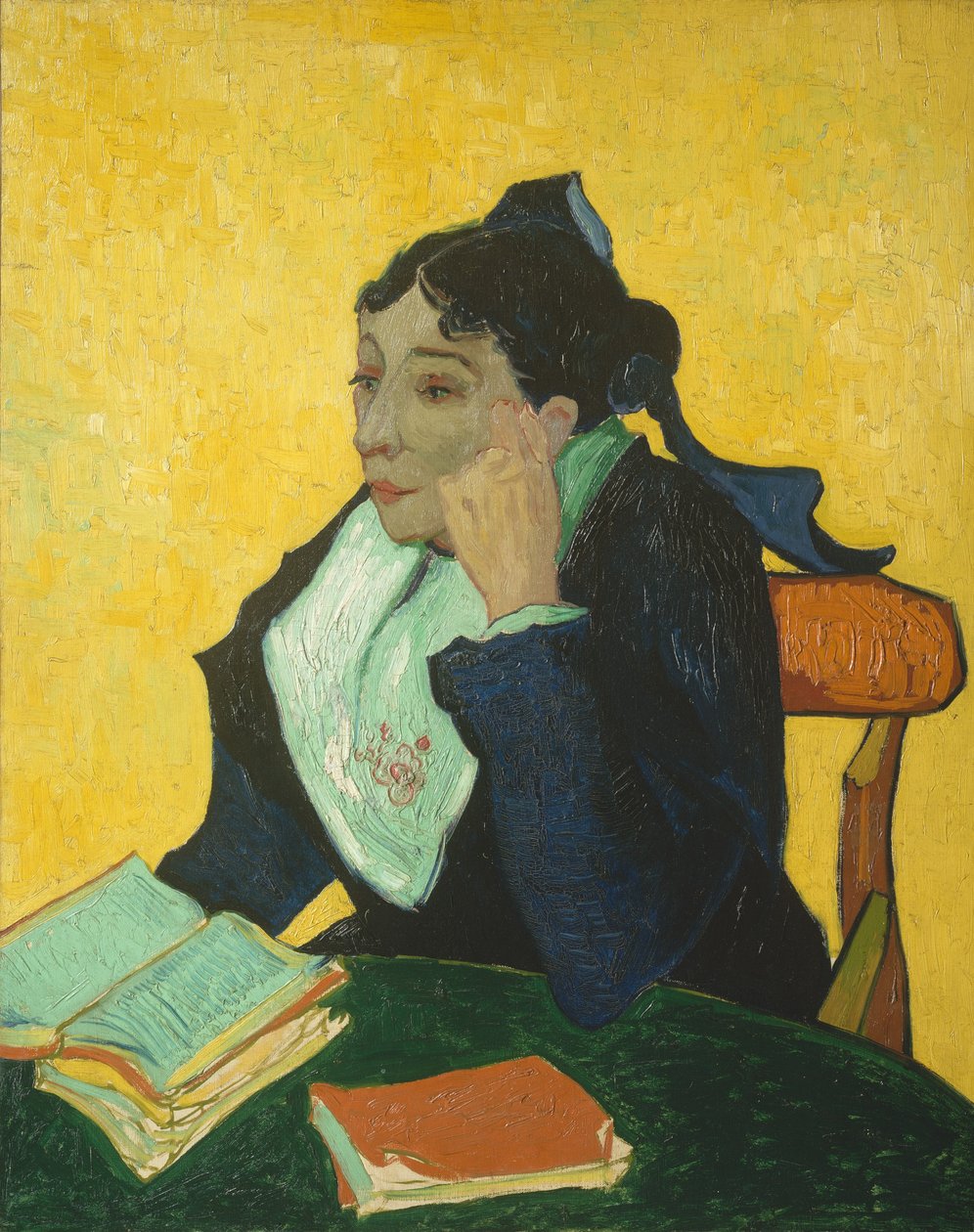 LArlésienne: Madame Joseph-Michel Ginoux Marie Julien, 1848-1911, 1888-89. de Vincent van Gogh