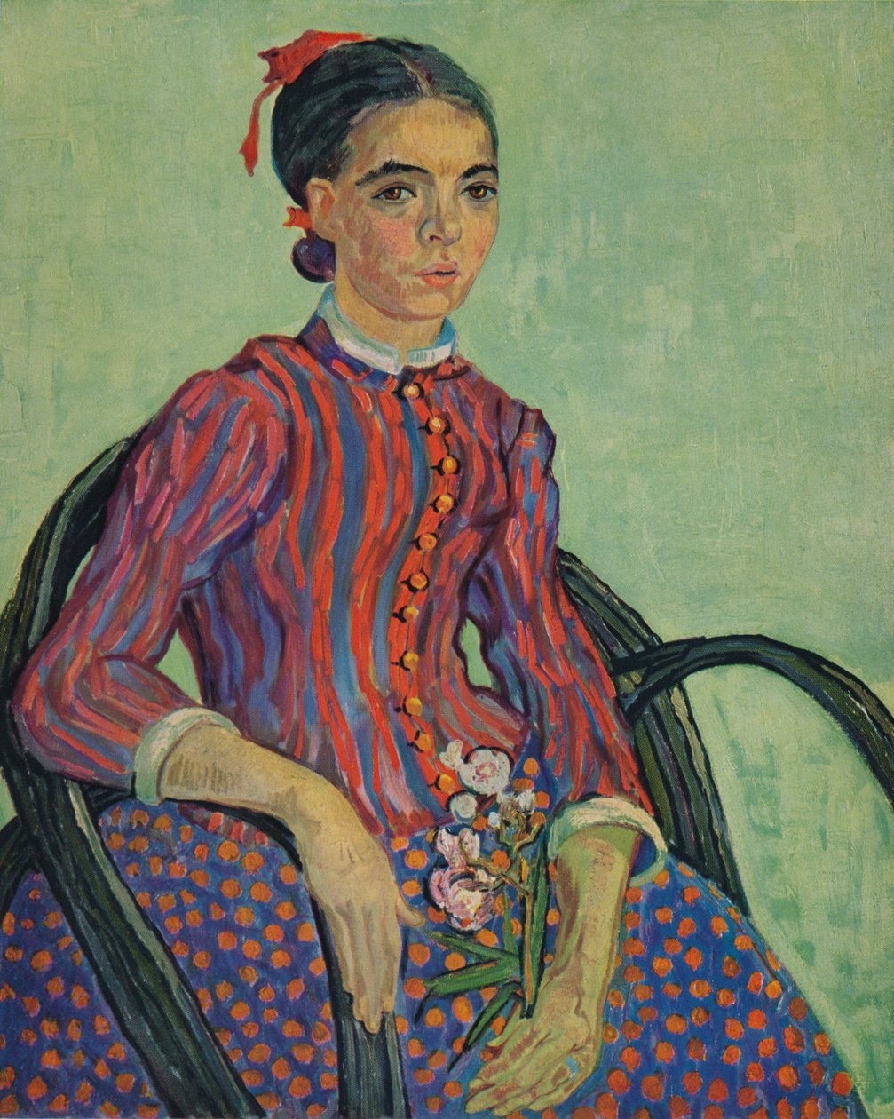 O Mousmé, 1888 de Vincent van Gogh