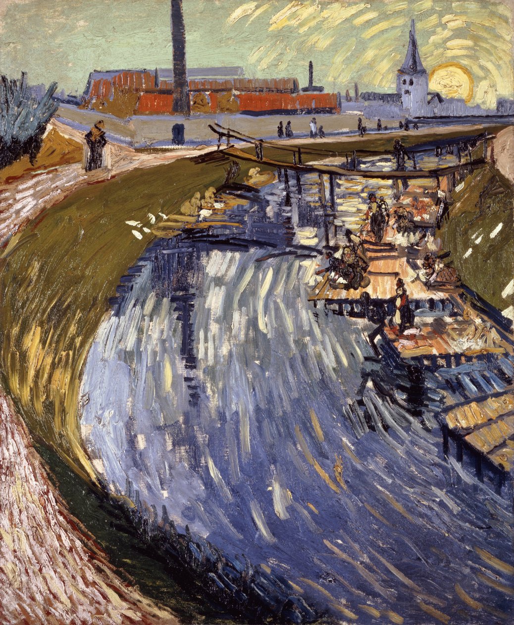 La Roubine du Roi, 1888 de Vincent van Gogh
