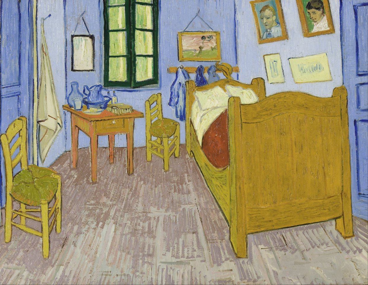 O quarto de Van Gogh em Arles de Vincent van Gogh