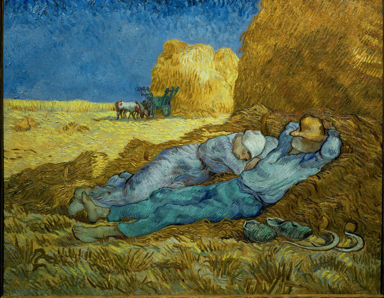 A meridiana ou a sesta de Vincent van Gogh