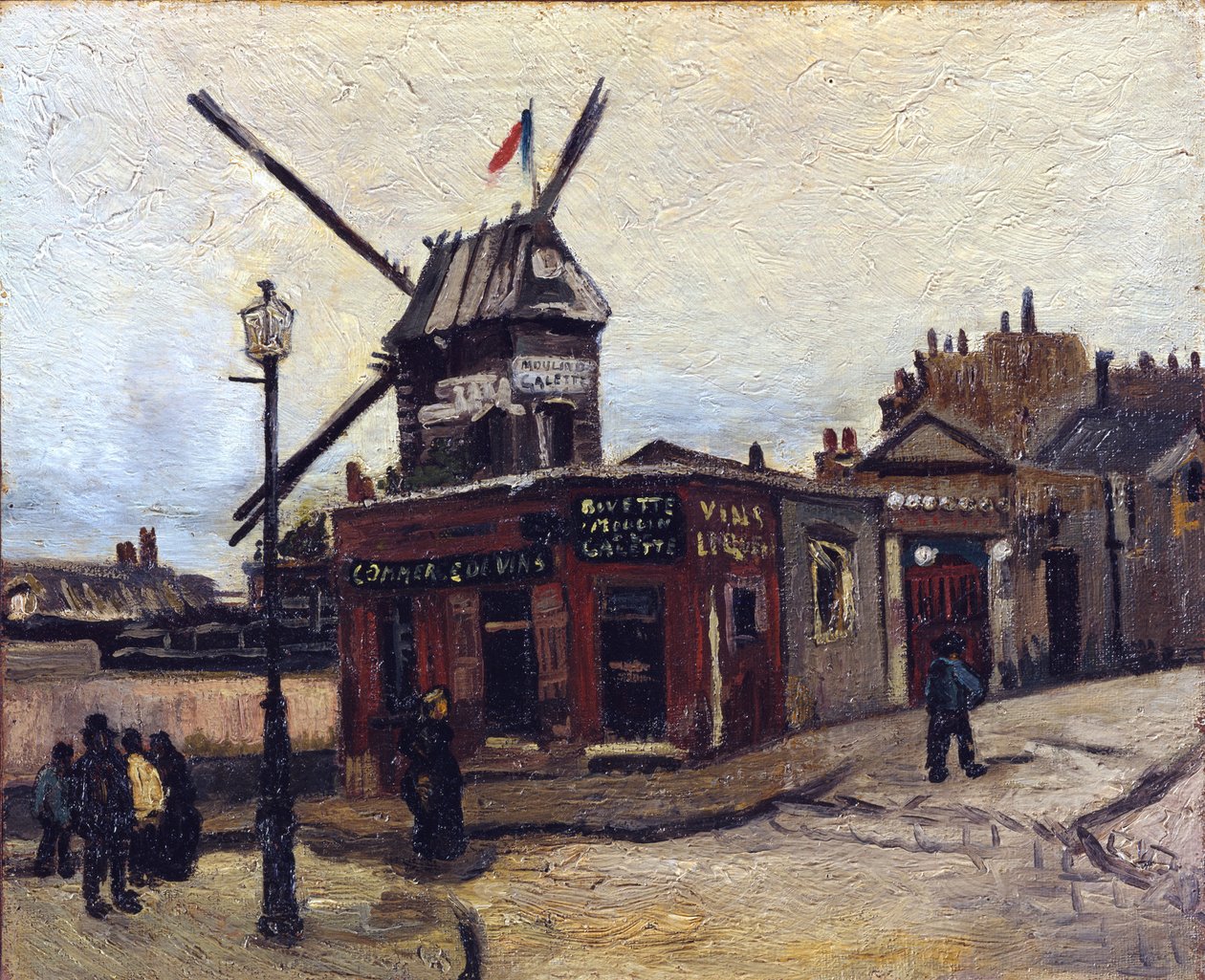 Le Moulin de la Galette de Vincent van Gogh
