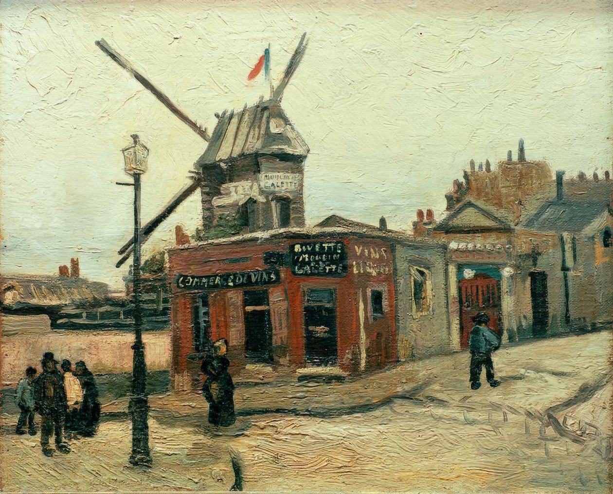 The Galette Mill de Vincent van Gogh