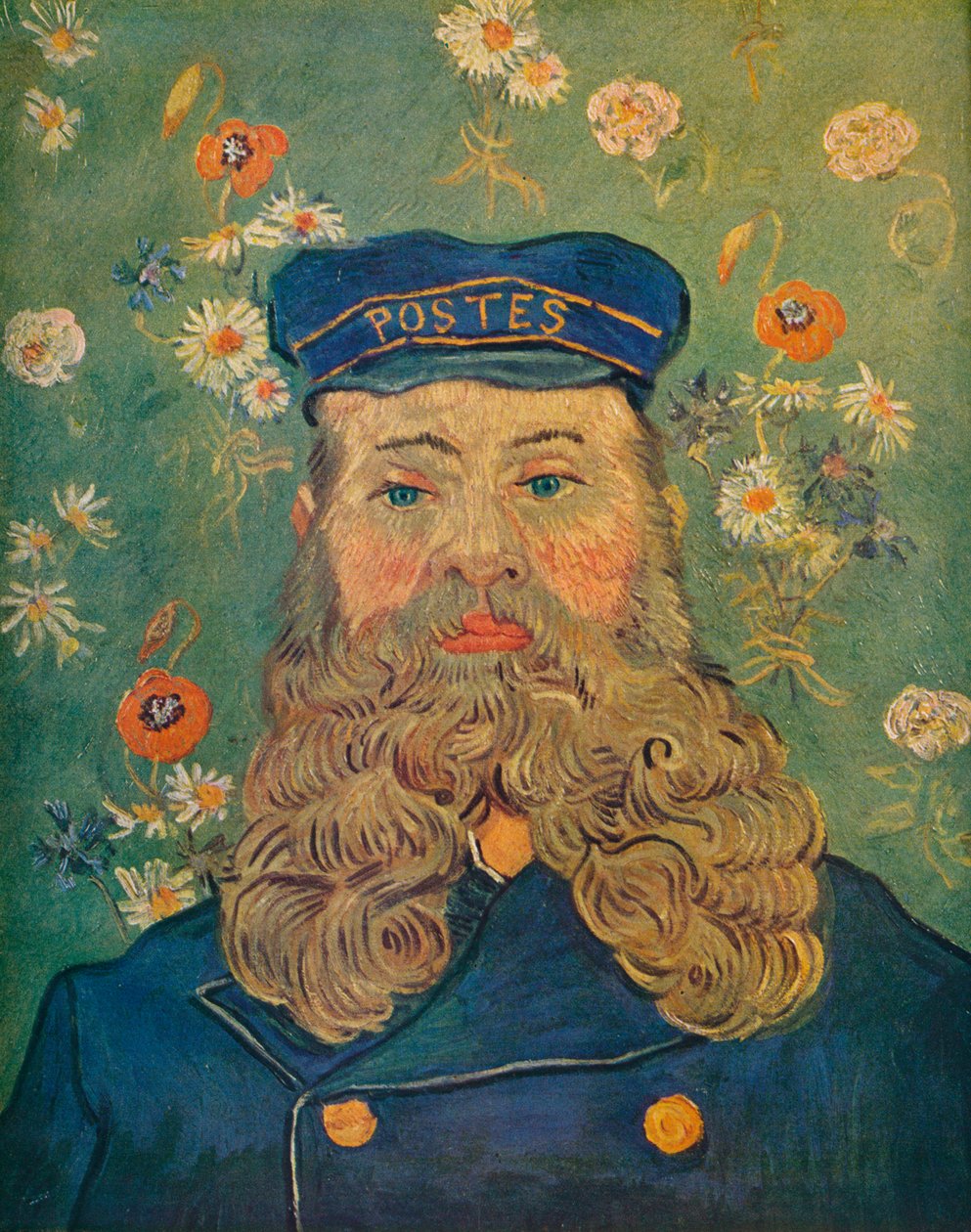 O fator Roulin, 1888 de Vincent van Gogh