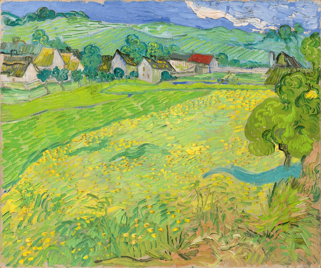 Les Vessenots em Auvers de Vincent van Gogh