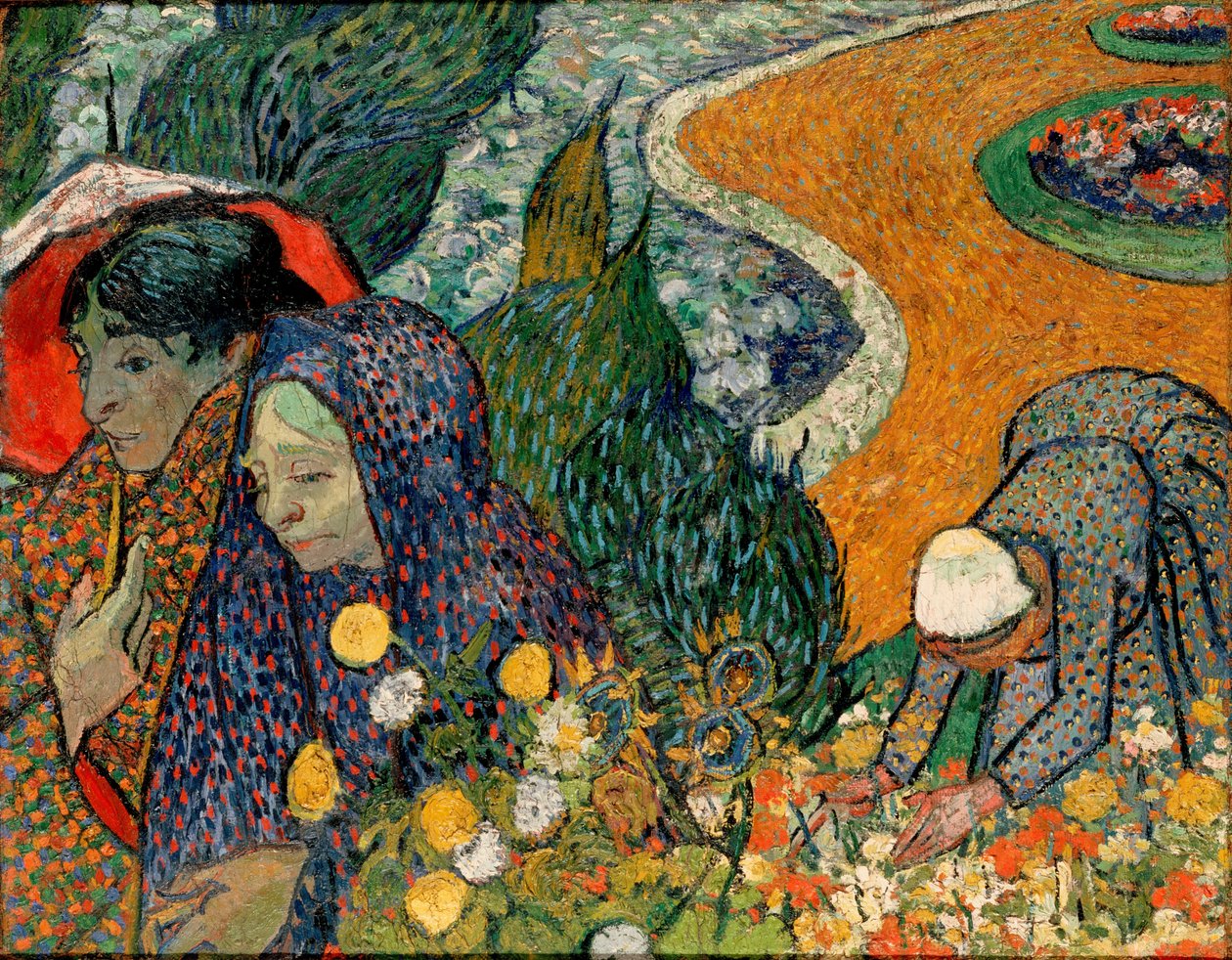 Memória do Jardim em Etten (Senhoras de Arles de Vincent van Gogh