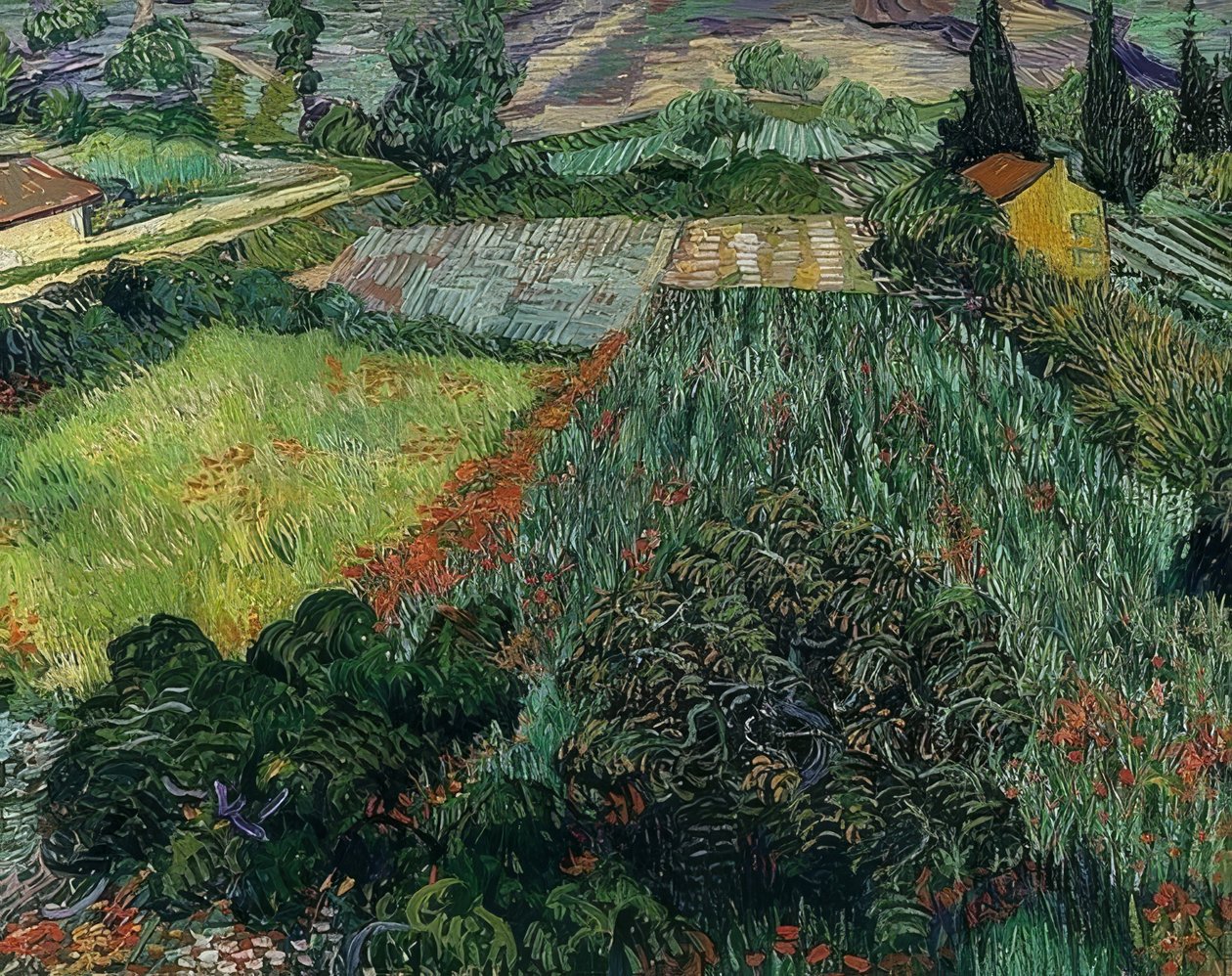 Mohnfeld. 1889 de Vincent van Gogh