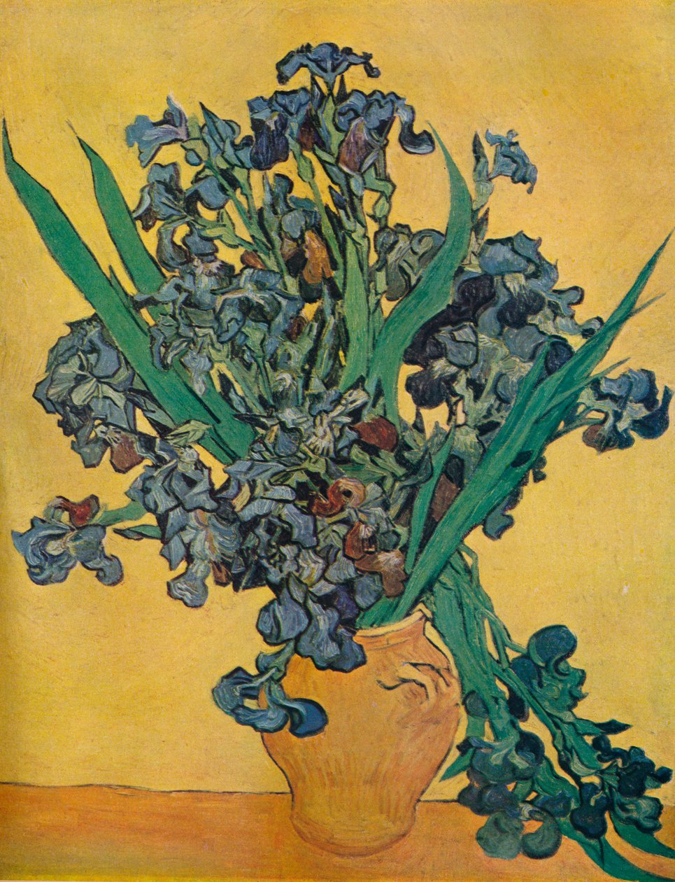 Natureza morta: Íris, 1890 de Vincent van Gogh