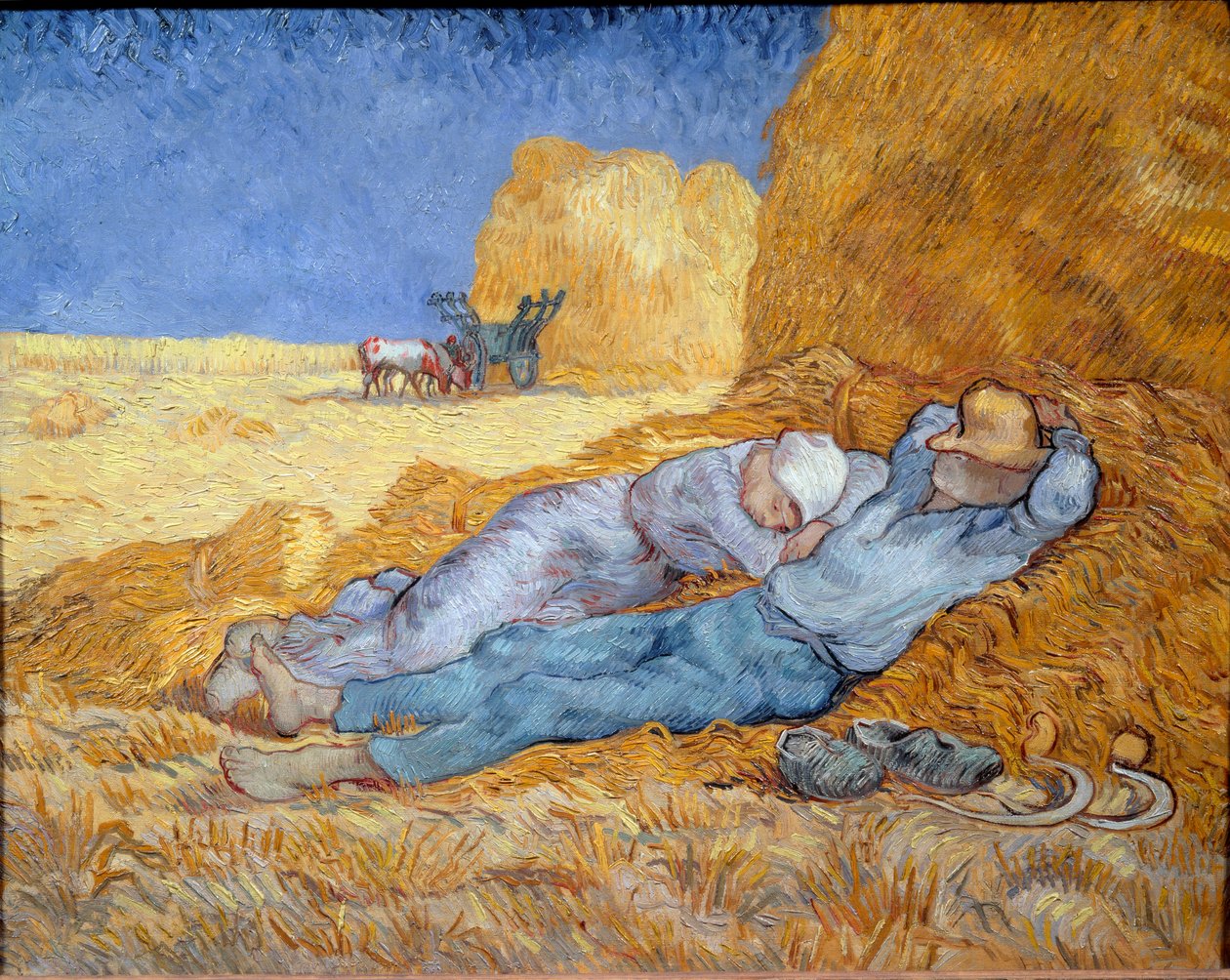Meio-dia, ou a Siesta de Vincent van Gogh