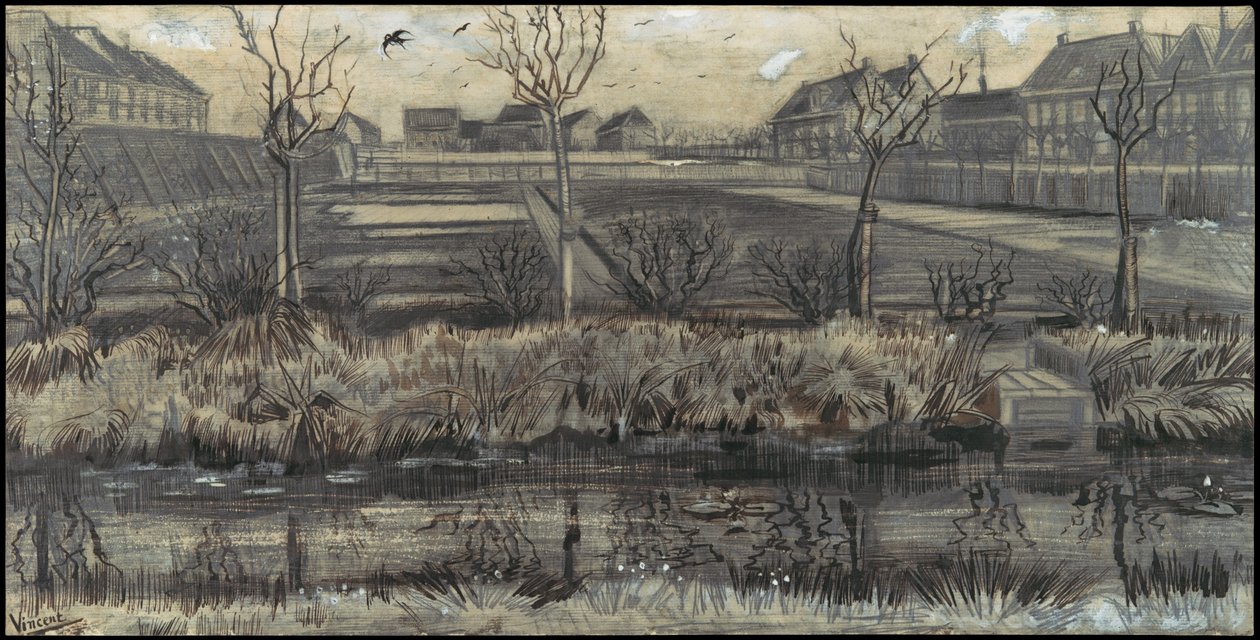 Viveiro na Schenkweg de Vincent van Gogh