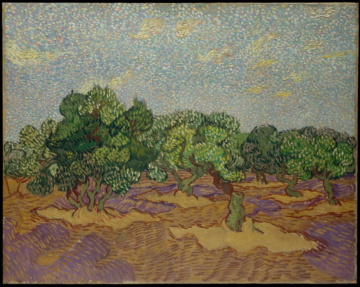 Oliveiras de Vincent van Gogh