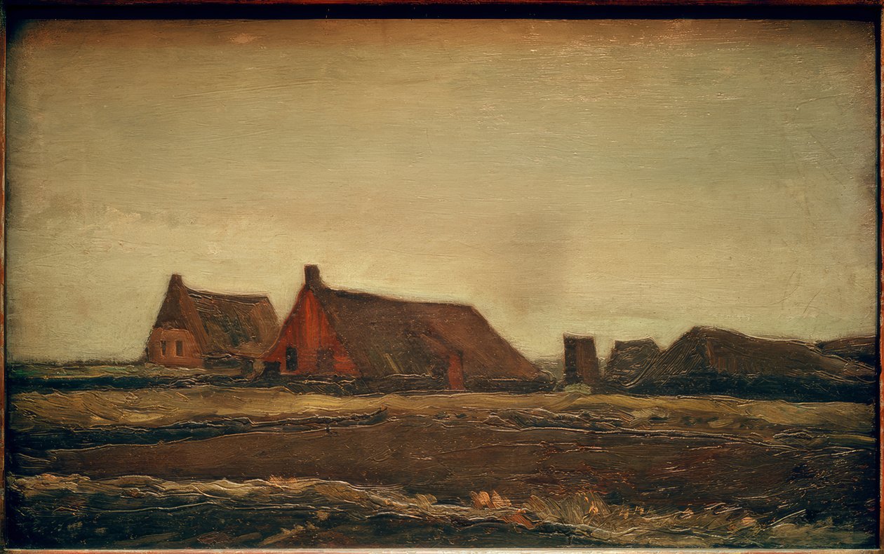 Plaggenhütten de Vincent van Gogh