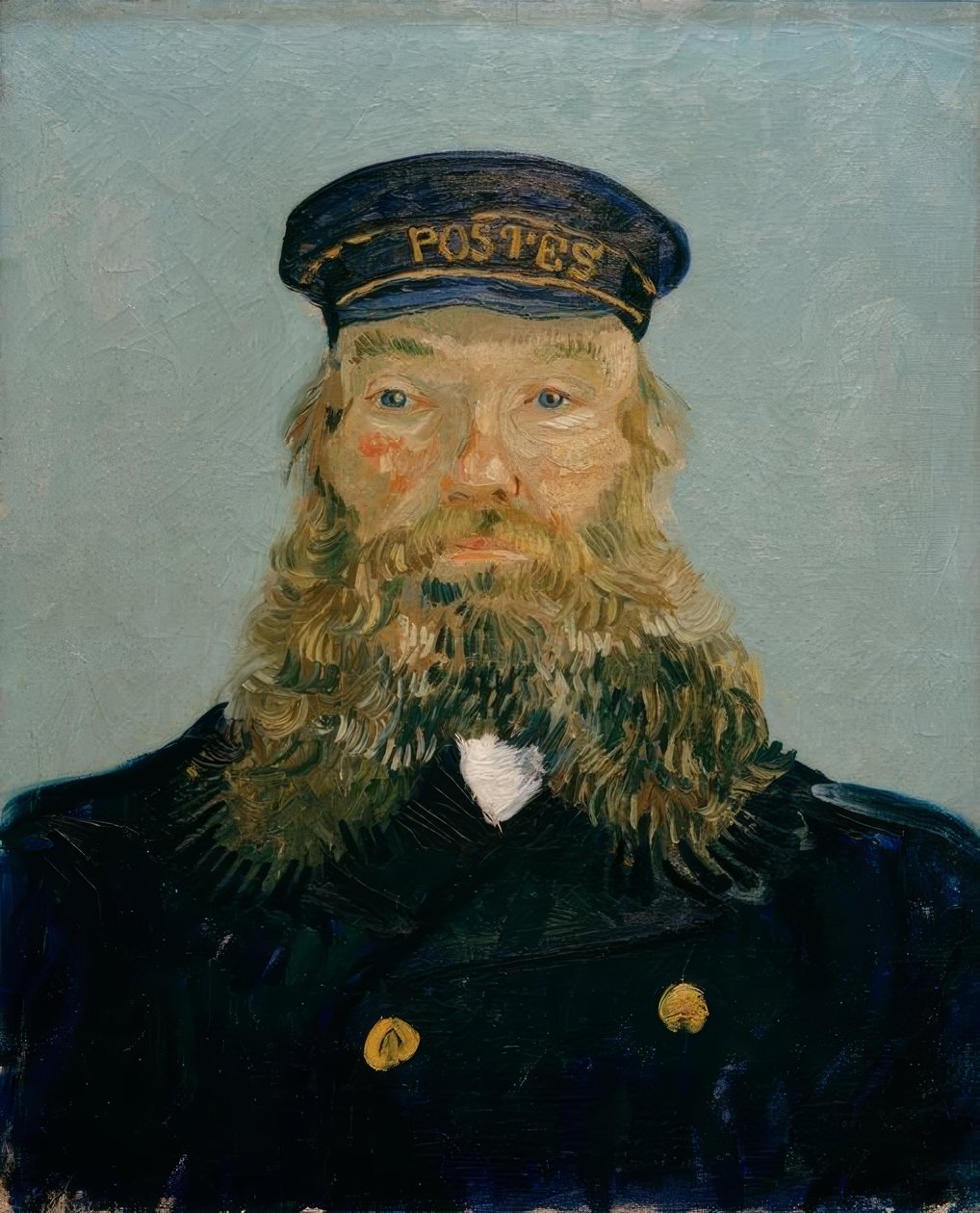 Retrato de Joseph Roulin de Vincent van Gogh