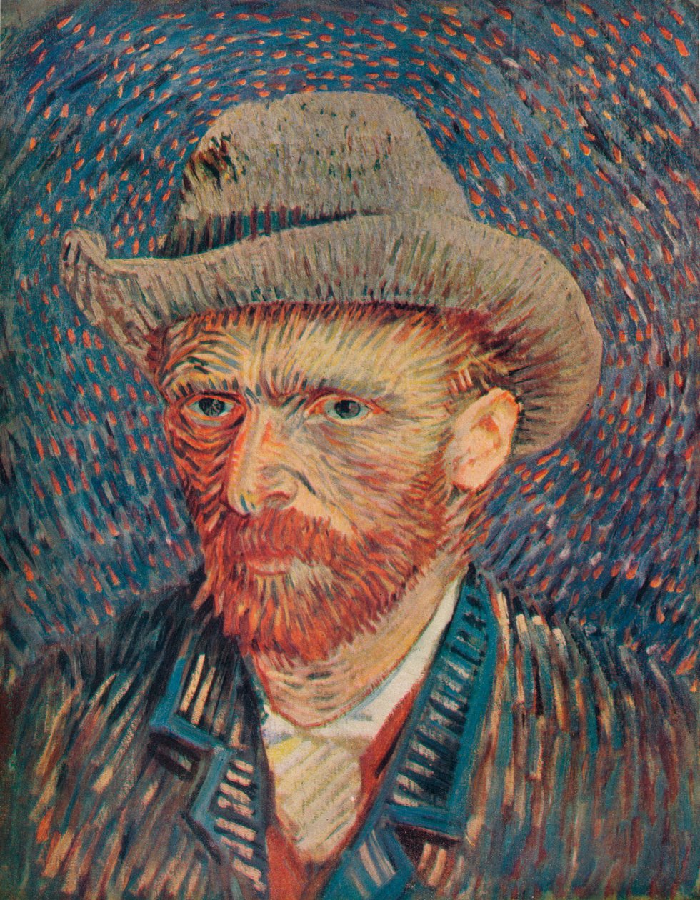 Retrato de LArtiste, 1887 de Vincent van Gogh