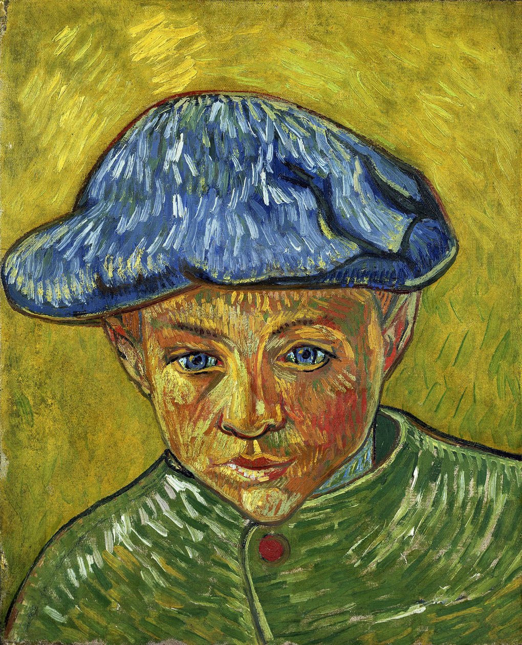 "Retrato de Camille Roulin" Peinture de Vincent van Gogh (1853-1890) 1888 Dim 40,5 X 32,5 cm Museu Van Gogh, Amsterdão de Vincent van Gogh