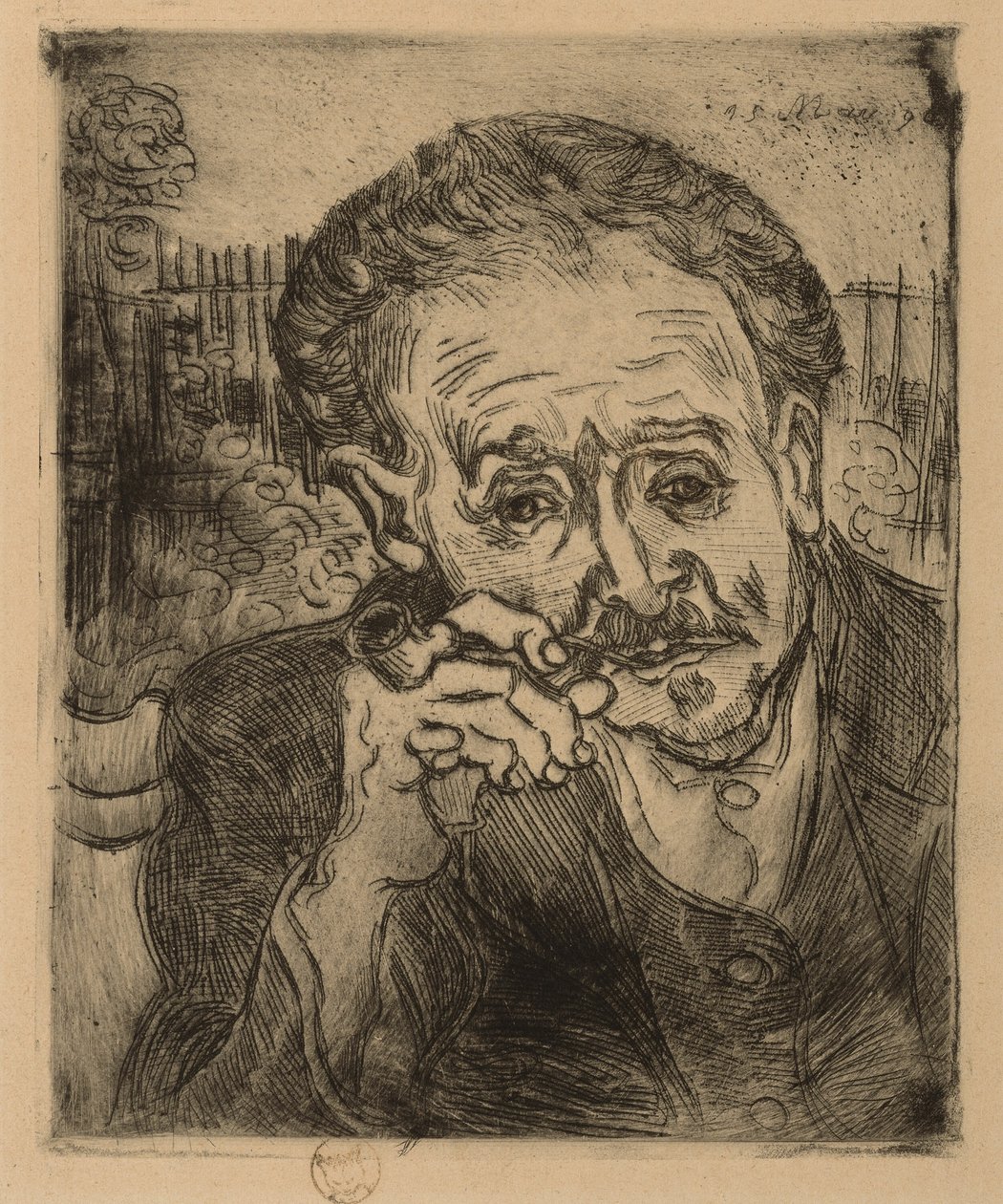 Retrato do Dr. Gachet de Vincent van Gogh