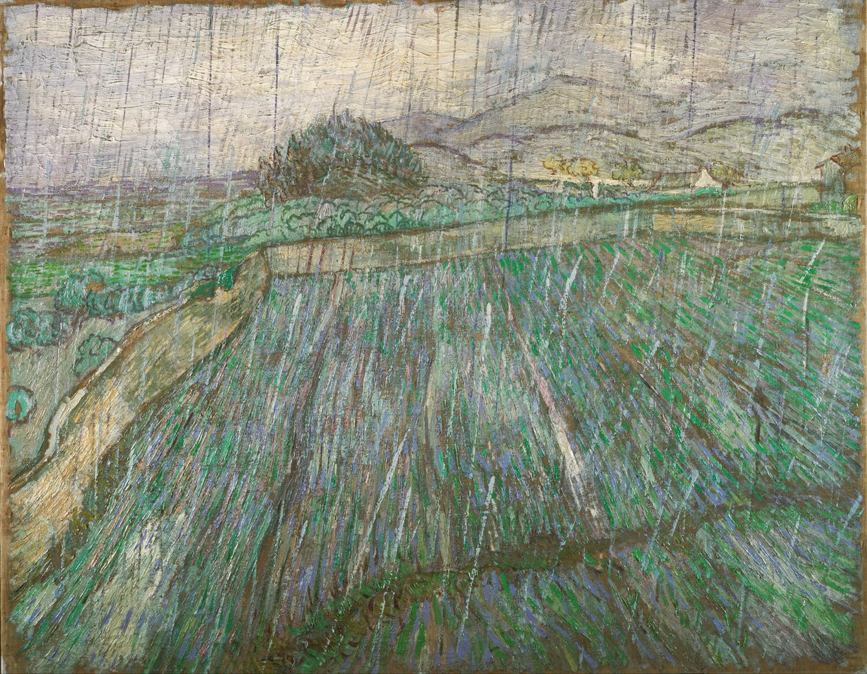 Chuva de Vincent van Gogh