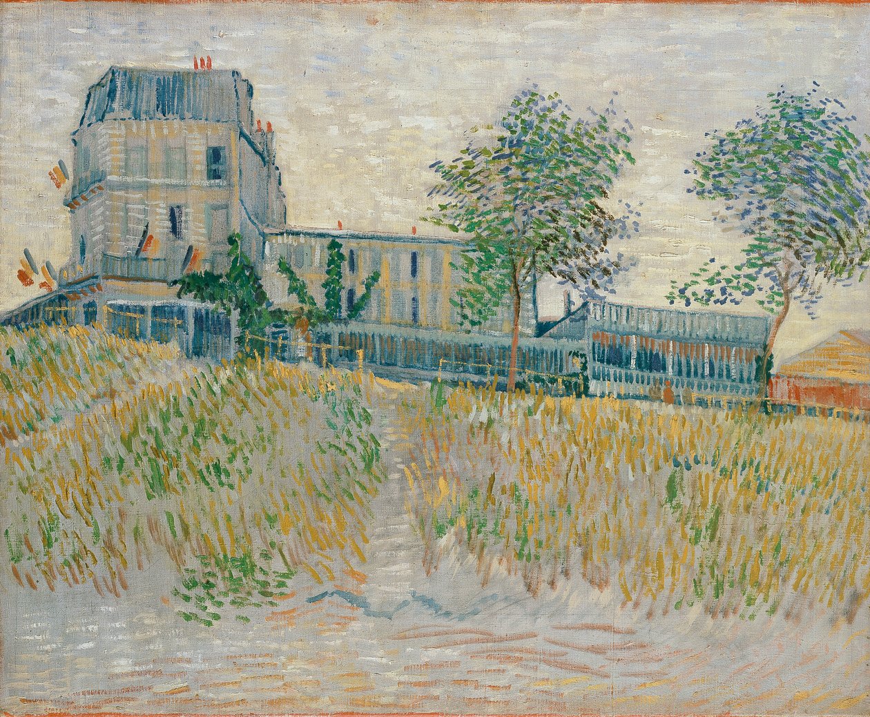 Restaurante da Sirene, Asnières, 1887 de Vincent van Gogh