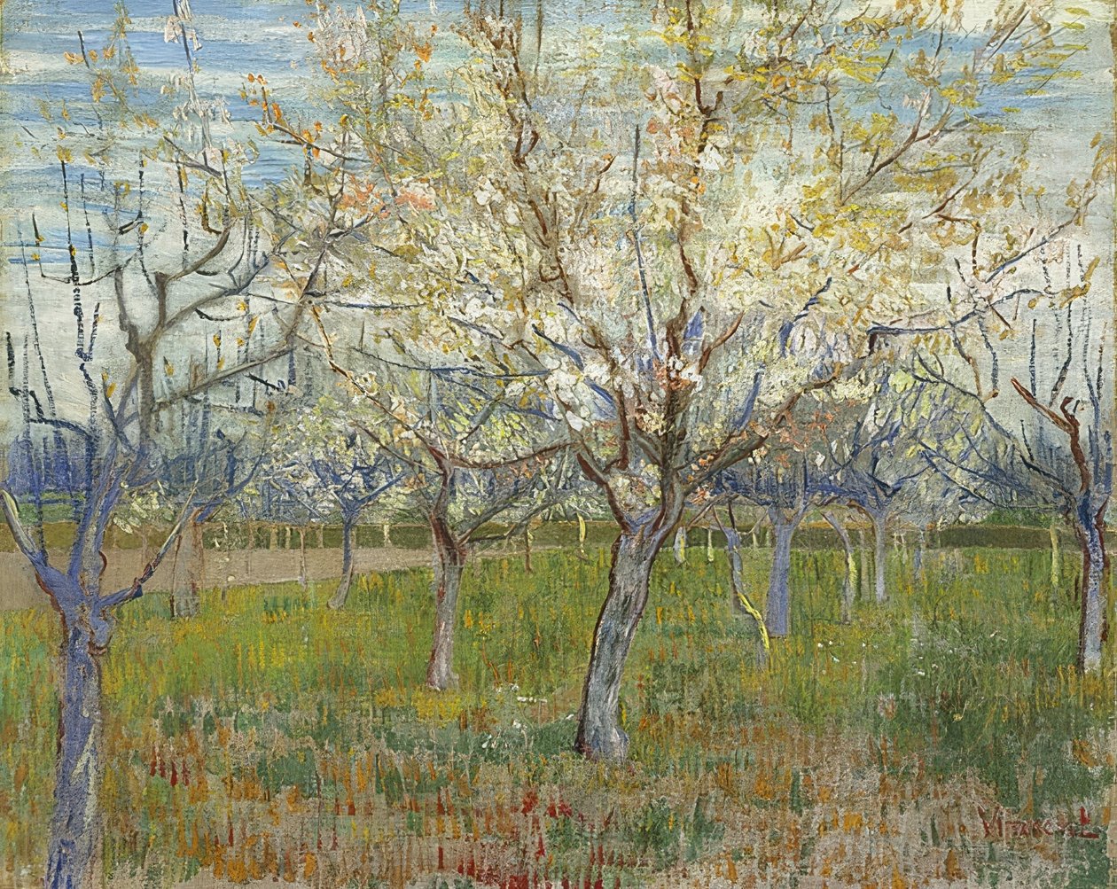 Pomar rosa. 1888 de Vincent van Gogh