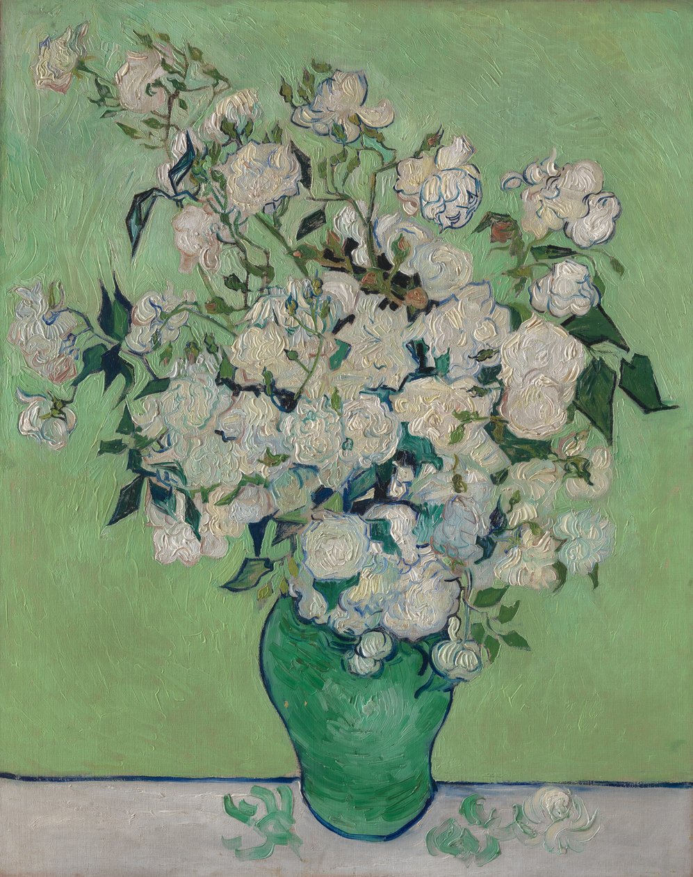 Rosas, 1890. de Vincent van Gogh