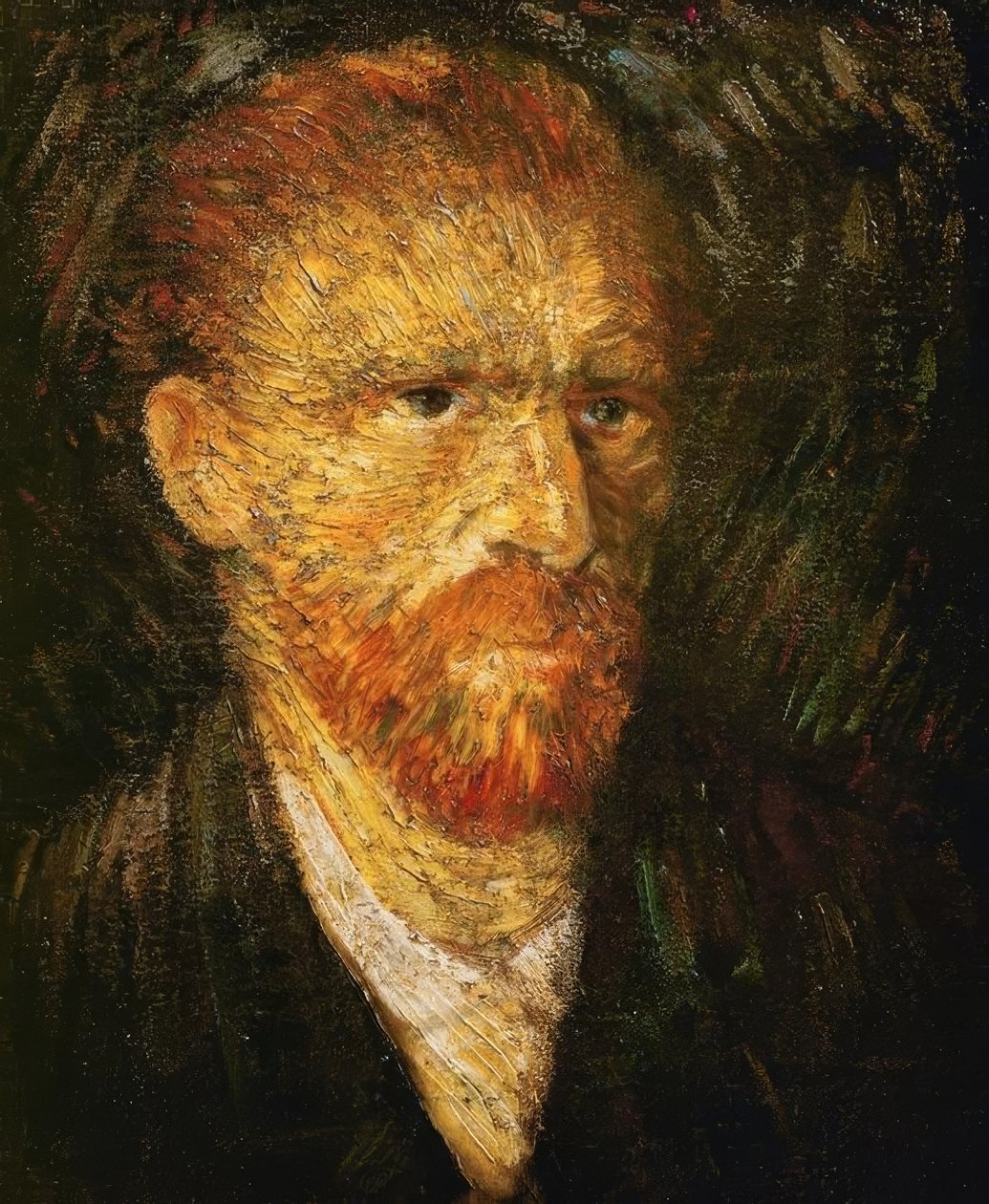 auto-retrato de Vincent van Gogh