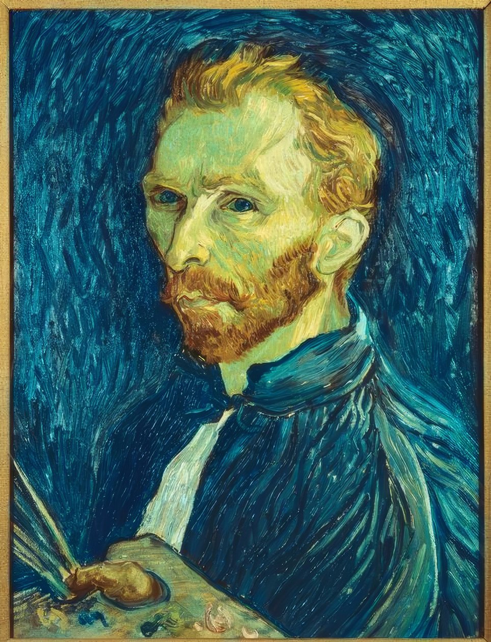 auto-retrato de Vincent van Gogh
