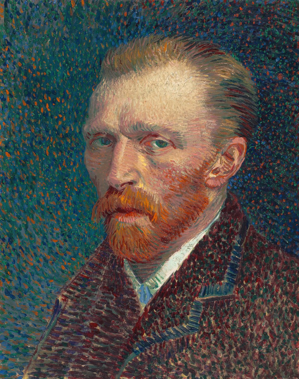 Autorretrato, 1887. de Vincent van Gogh