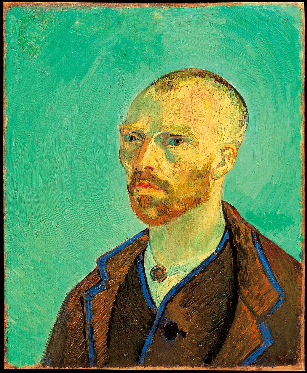 Auto-retrato dedicado a Gauguin de Vincent van Gogh