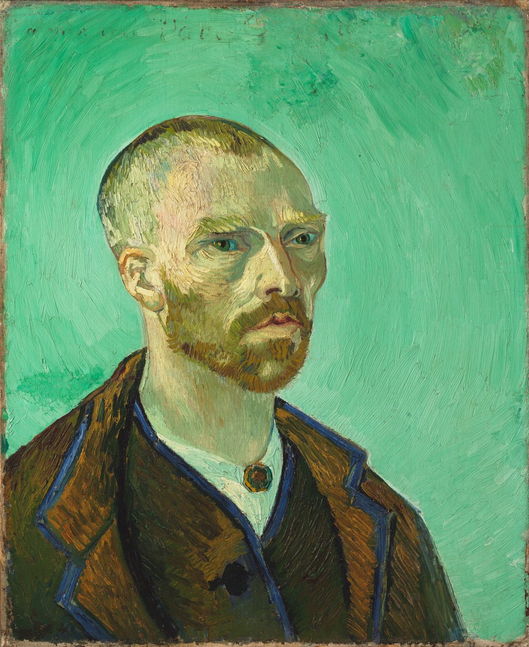 Auto-retrato, dedicado a Paul Gauguin de Vincent van Gogh