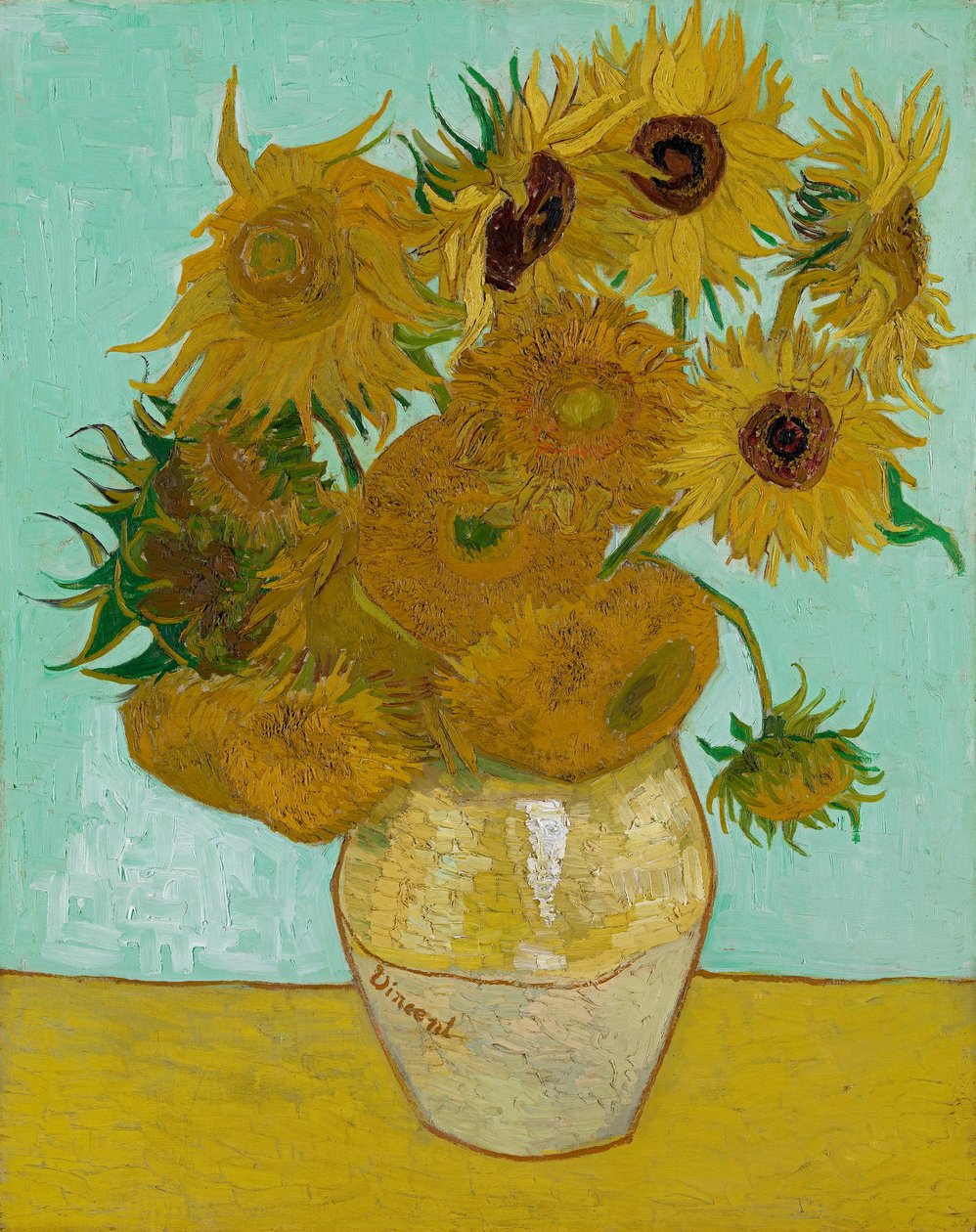Girassóis de Vincent van Gogh
