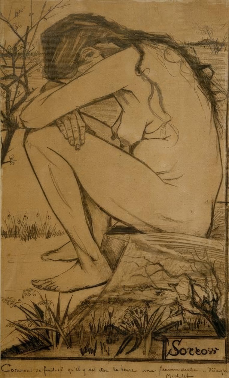 Tristeza de Vincent van Gogh