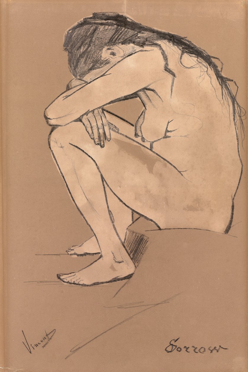 Tristeza, 1882 de Vincent van Gogh