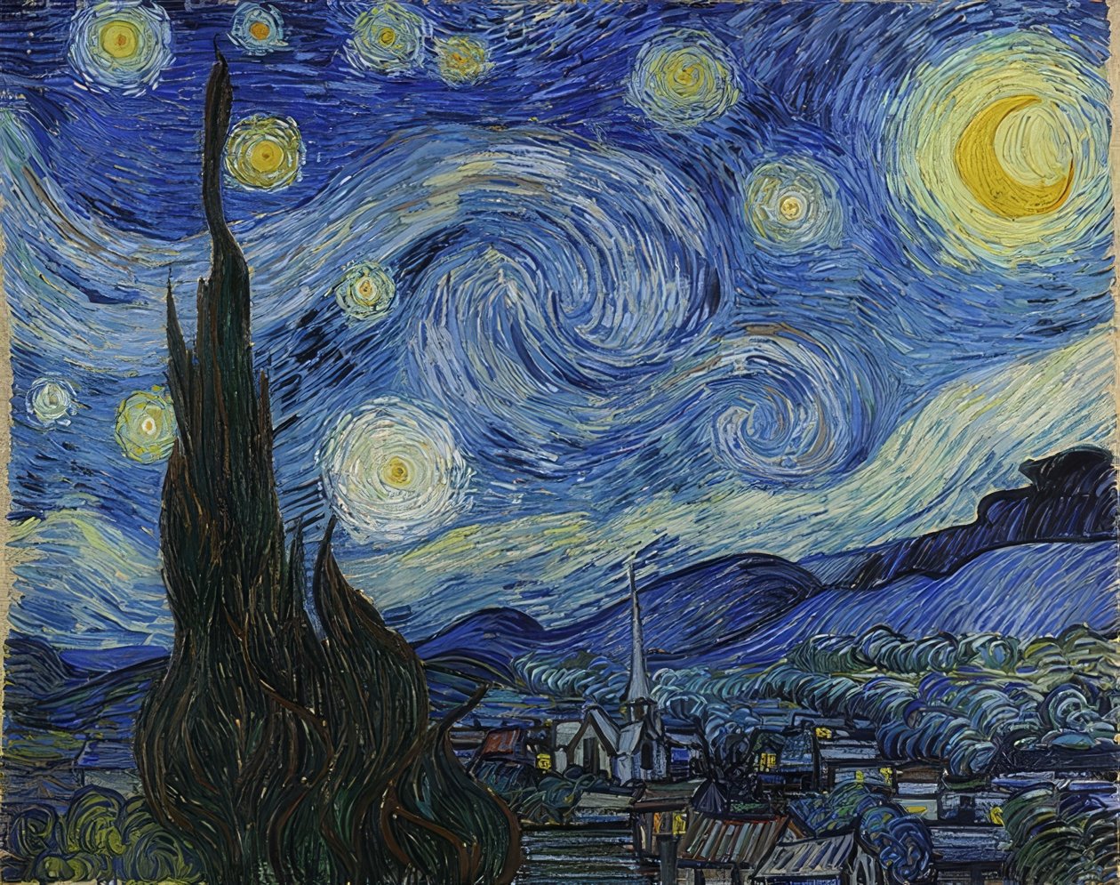 Noite estrelada 1889 de Vincent van Gogh