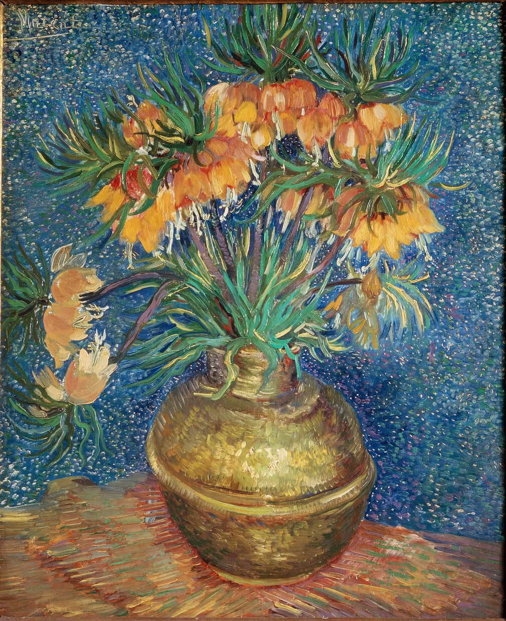 Natureza morta de fritilários de Vincent van Gogh