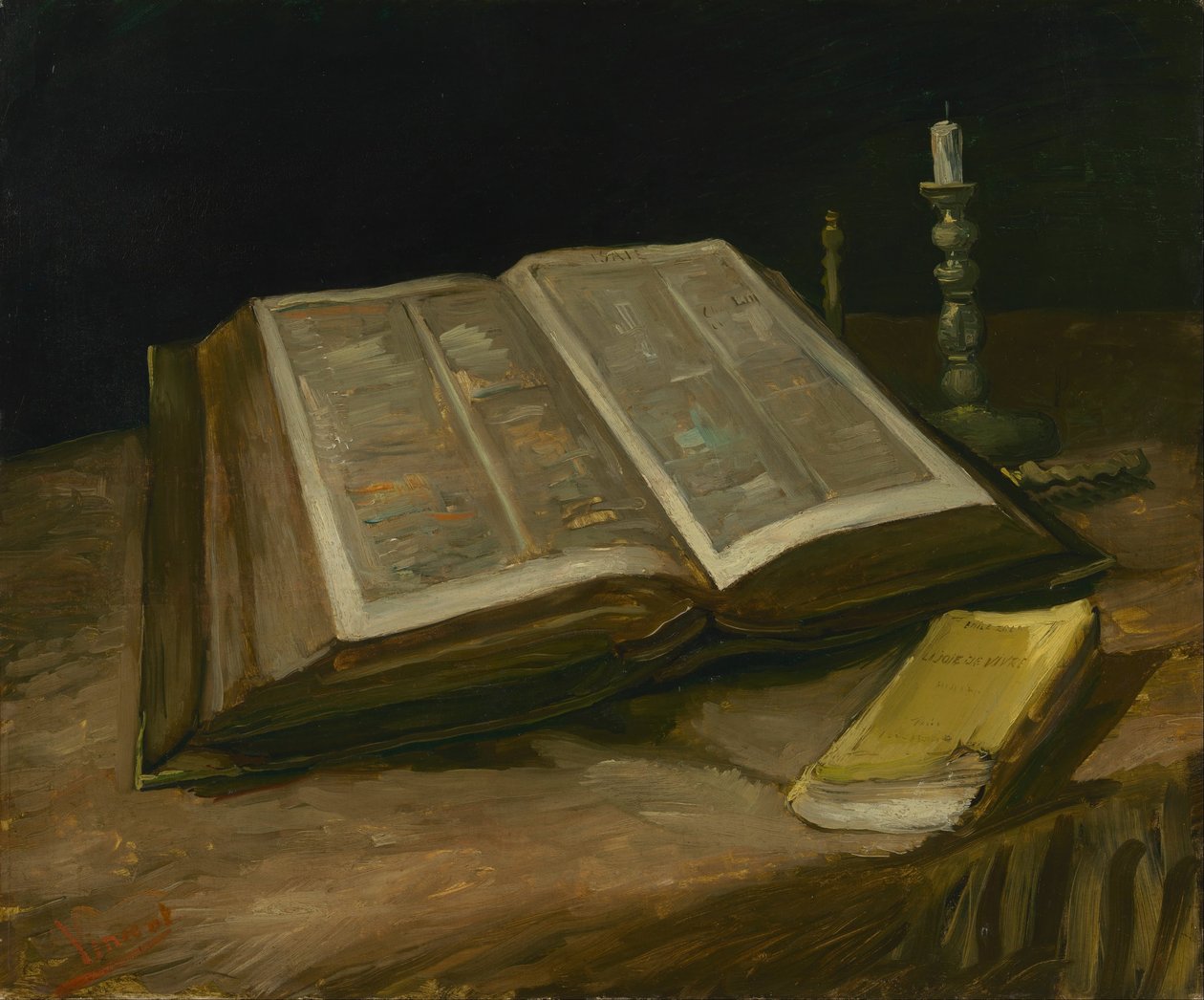 Natureza-morta com Bíblia de Vincent van Gogh